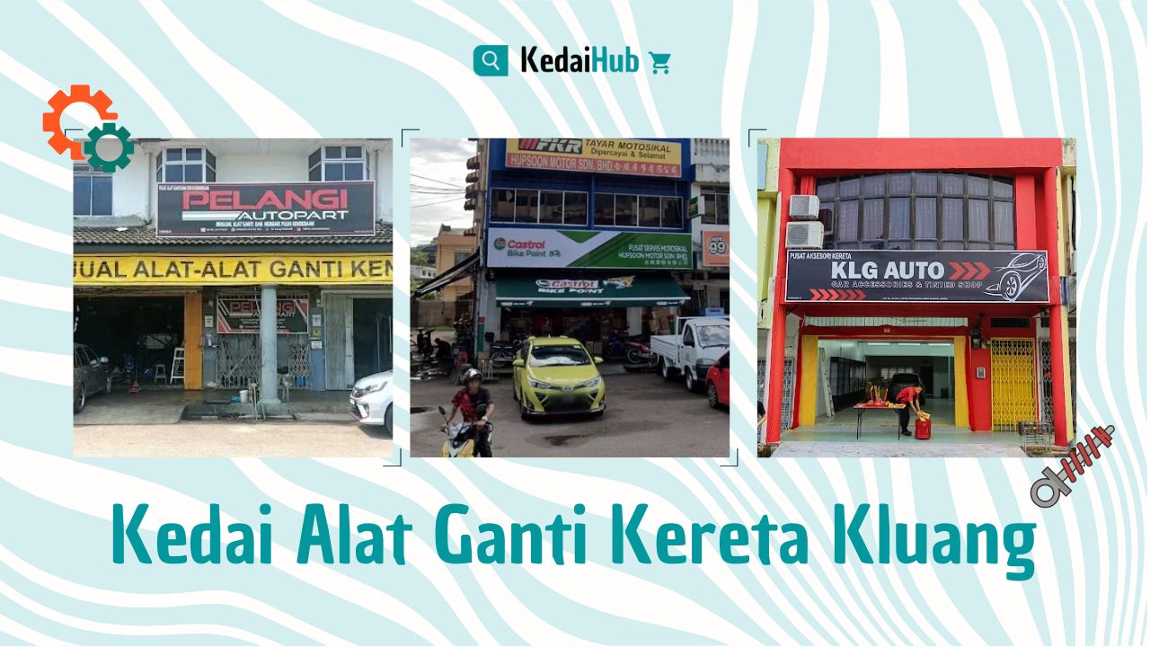 Cover Kedai Alat Ganti Kereta Kluang