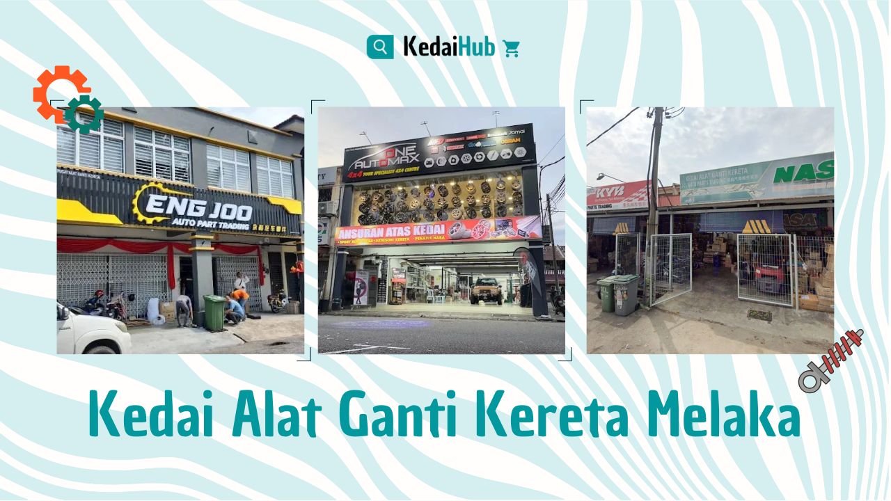 Cover Kedai Alat Ganti Kereta Melaka