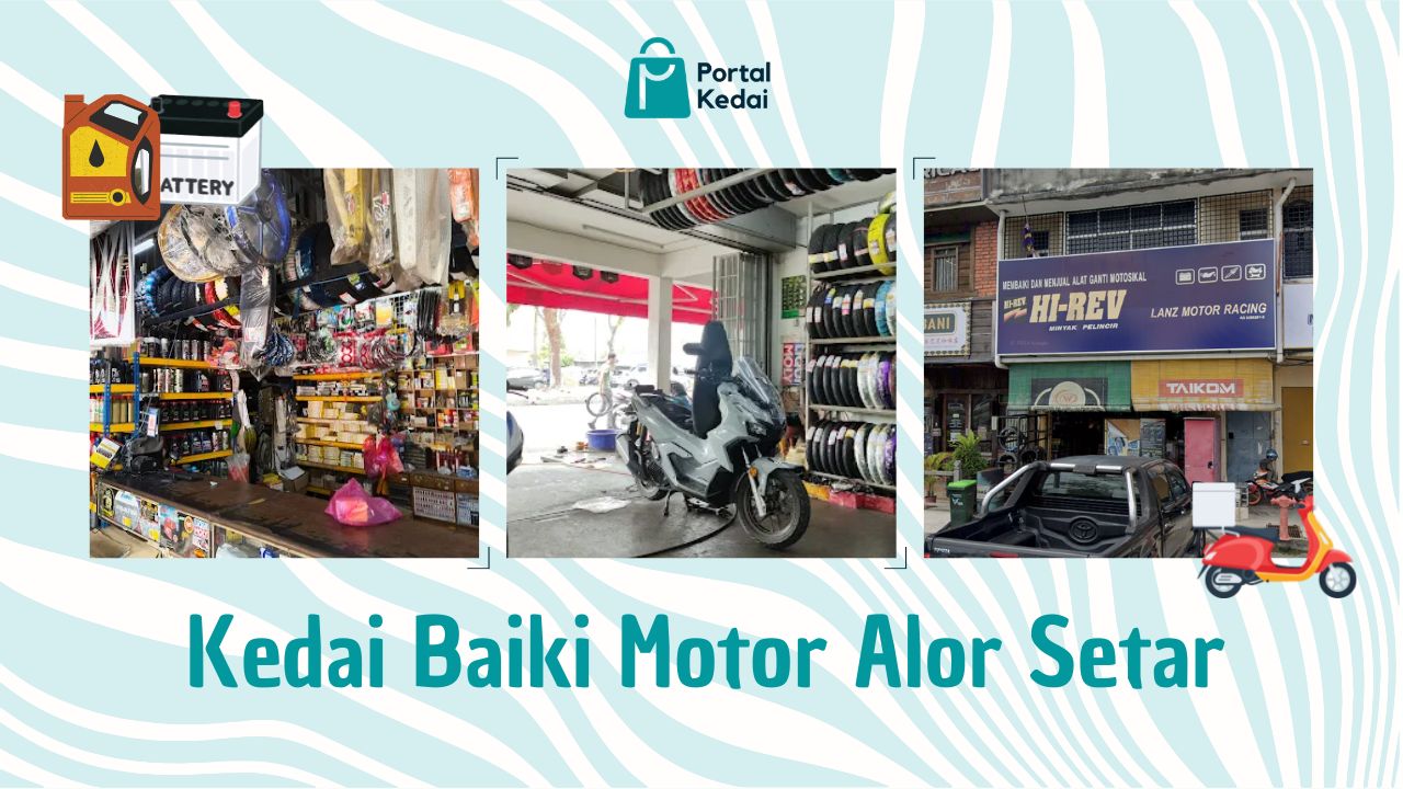 Cover Kedai Baiki Motor Alor Setar