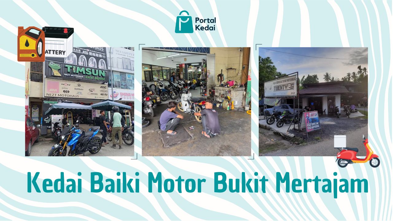 Cover Kedai Baiki Motor Bukit Mertajam