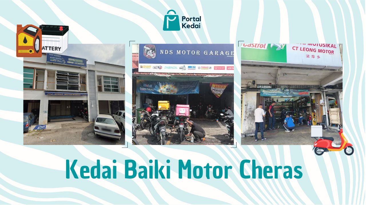 Cover Kedai Baiki Motor Cheras