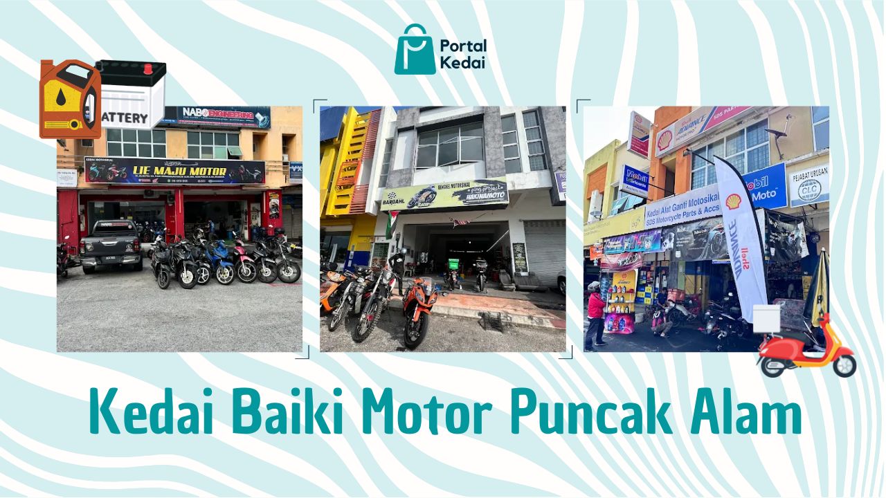 Cover Kedai Baiki Motor Puncak Alam